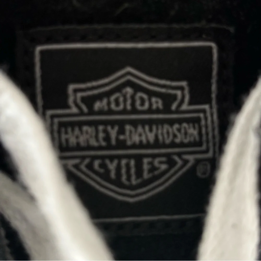 Harley Davidson Suede Steel Toe Shoes, EUC - Picture 10 of 16